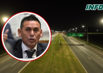 Atacaron en autopista la camioneta del diputado y cantante Juanjo Piedrabuena