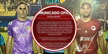 La Liga Totorense se suspende momentáneamente: Belgrano apelará el fallo ante Provincial