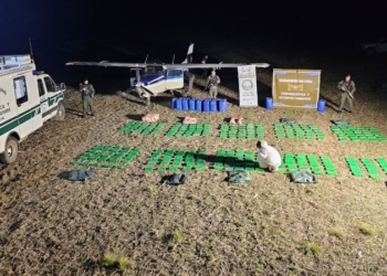 Avioneta narco: confirmaron que había 321 kilos de cocaína y buscan a dos prófugos de Roldán