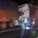 Chocaron dos camiones entre Monje y Barrancas y un chofer resultó herido