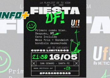 Fiesta UF! llega a San Genaro con una noche retro llena de música, cena y recuerdos