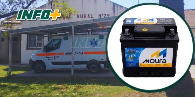 Robaron una batería del grupo electrógeno del SAMCo Díaz y piden colaboración para recuperarla