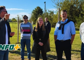 Tejeda y Diana recorrieron obras en instituciones del departamento San Jerónimo
