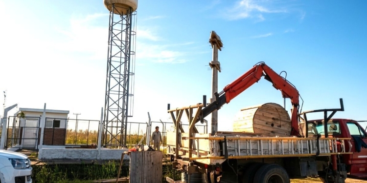 Invirtieron 20 millones de pesos para mejorar el agua potable de Casalegno