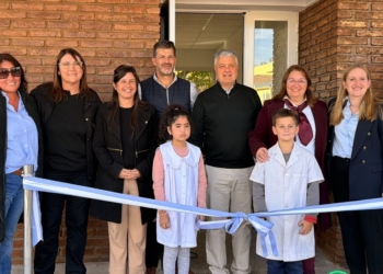 San Genaro inauguró una nueva aula y ya suma tres obras educativas del programa “1.000 Aulas”