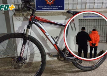 Robó una bici en San Genaro, huyó por Ruta 65 y fue detenido en Monje