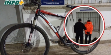 Robó una bici en San Genaro, huyó por Ruta 65 y fue detenido en Monje