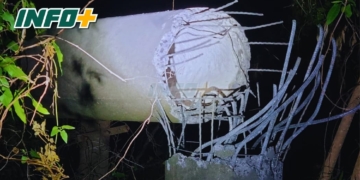 Tumbaron una columna, robaron cables y dejaron sin luz a Monje, Maciel y Gaboto