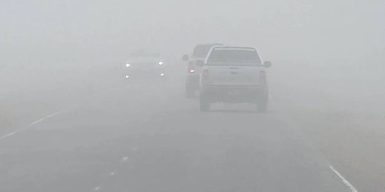 Alerta violeta en la región por los intensos bancos de niebla