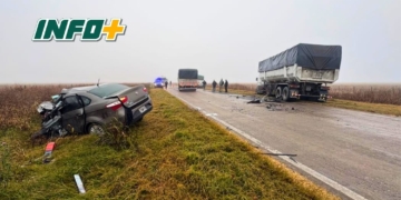 Fatal accidente entre un camión y un auto en Ricardone: un hombre murió atrapado en el vehículo