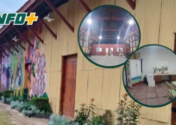 La Comuna de Maciel continúa transformando el Galpón del Ferrocarril