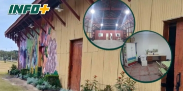 La Comuna de Maciel continúa transformando el Galpón del Ferrocarril