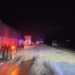 Dos camiones impactaron sobre autopista en Monje y un chofer resultó herido