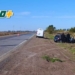 Un hombre de Maciel volcó en Bernardo de Irigoyen tras reventar una cubierta