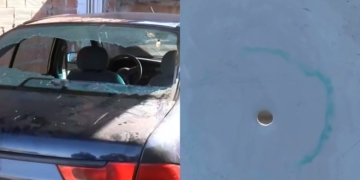 Noche de terror en Fray Luis Beltrán: doble balacera contra viviendas y un auto