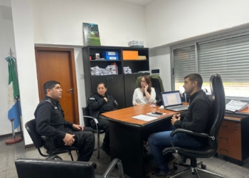 La Comisaría de Clason tiene nueva jefa y fue recibida por el presidente comunal