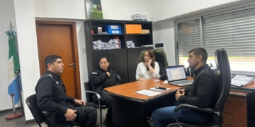 La Comisaría de Clason tiene nueva jefa y fue recibida por el presidente comunal
