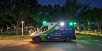 Un niño se fracturó una pierna tras un choque en pleno centro de Oliveros