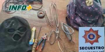 Oliveros: detuvieron a un hombre acusado de intentar robar cables de un transformador de la EPE