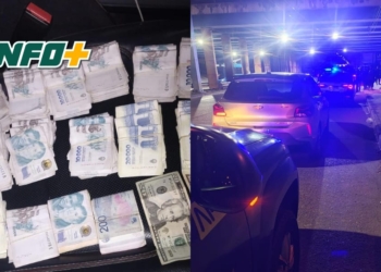 Conductor de Correa se negó al control de alcoholemia y fue detenido con $15 millones