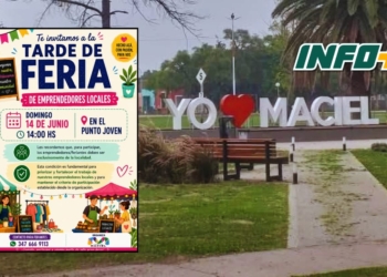 Maciel se prepara para un domingo de feria con emprendedores locales