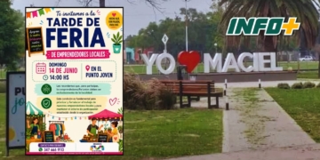 Maciel se prepara para un domingo de feria con emprendedores locales