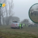 Niebla y despiste en la autopista: un auto terminó contra un árbol a la altura de Barrancas