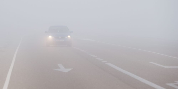 Visibilidad nula en la región por intensos bancos de niebla