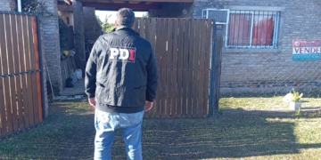 Allanamiento por venta de drogas en Andino: un detenido cuando intentaba escapar