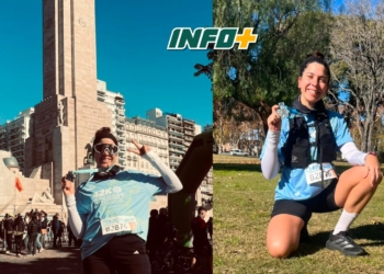 Es de Oliveros, cambió sus hábitos por salud y ahora completó su primera maratón de 42k