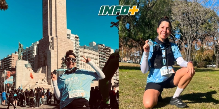 Es de Oliveros, cambió sus hábitos por salud y ahora completó su primera maratón de 42k