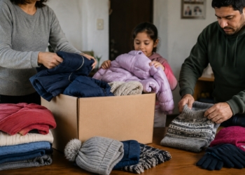 «Compartí calor»: comienza la campaña solidaria de ropa de invierno en Serodino