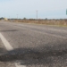 Intentaron esquivar un pozo en la Ruta 80 y cayeron de la moto: dos heridos