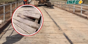 Volvió a ceder el puente que une a Carrizales y Díaz: piden no transitar por el mismo