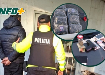Operativo en la autopista Rosario–Santa Fe: secuestraron drogas y un arma