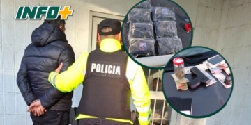 Operativo en la autopista Rosario–Santa Fe: secuestraron drogas y un arma