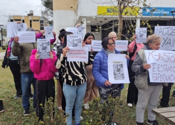 Marcha y movilización: aseguran que Gastón Montenegro fue secuestrado