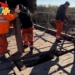 Repararon de manera provisoria el puente de la Ruta 10 entre Carrizales y Díaz y ya se puede circular