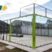 Comenzó la construcción de la cancha de pádel en el Club Sarmiento de Timbúes