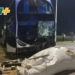 Choque y heridos entre un micro de tour de compras y un camión en Sauce Viejo