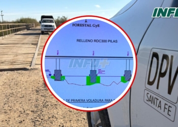 Presentaron el proyecto de restauración definitiva del puente que une Carrizales y Diaz