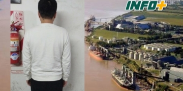Detuvieron a un embarcado chino por fotografiar a menores en San Lorenzo