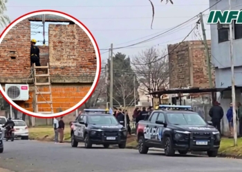 Tragedia en San Lorenzo: un hombre murió tras caer desde el techo de una vivienda