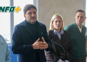 Pullaro firmó un convenio para terminar una escuela en Oliveros y que en 2027 ya se puedan dictar clases