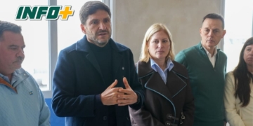 Pullaro firmó un convenio para terminar una escuela en Oliveros y que en 2027 ya se puedan dictar clases