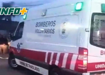 Totoras: una joven sufrió una fractura al ser embestida por una moto durante los festejos de Argentina