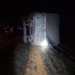 Un camión volcó su acoplado en Totoras y derramó su carga en Ruta 91