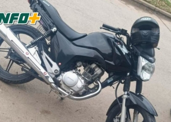 Se juntó con amigos en Gaboto y al salir, descubrió el robo de su moto: pide ayuda para recuperarla