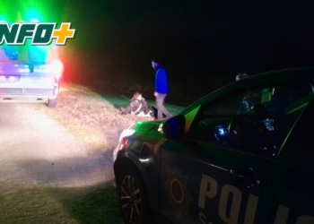 Una pareja cayó de su moto sobre autopista en Barrancas: una mujer herida