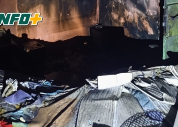 Una vivienda se incendió en la localidad de Diaz y re registraron daños materiales
